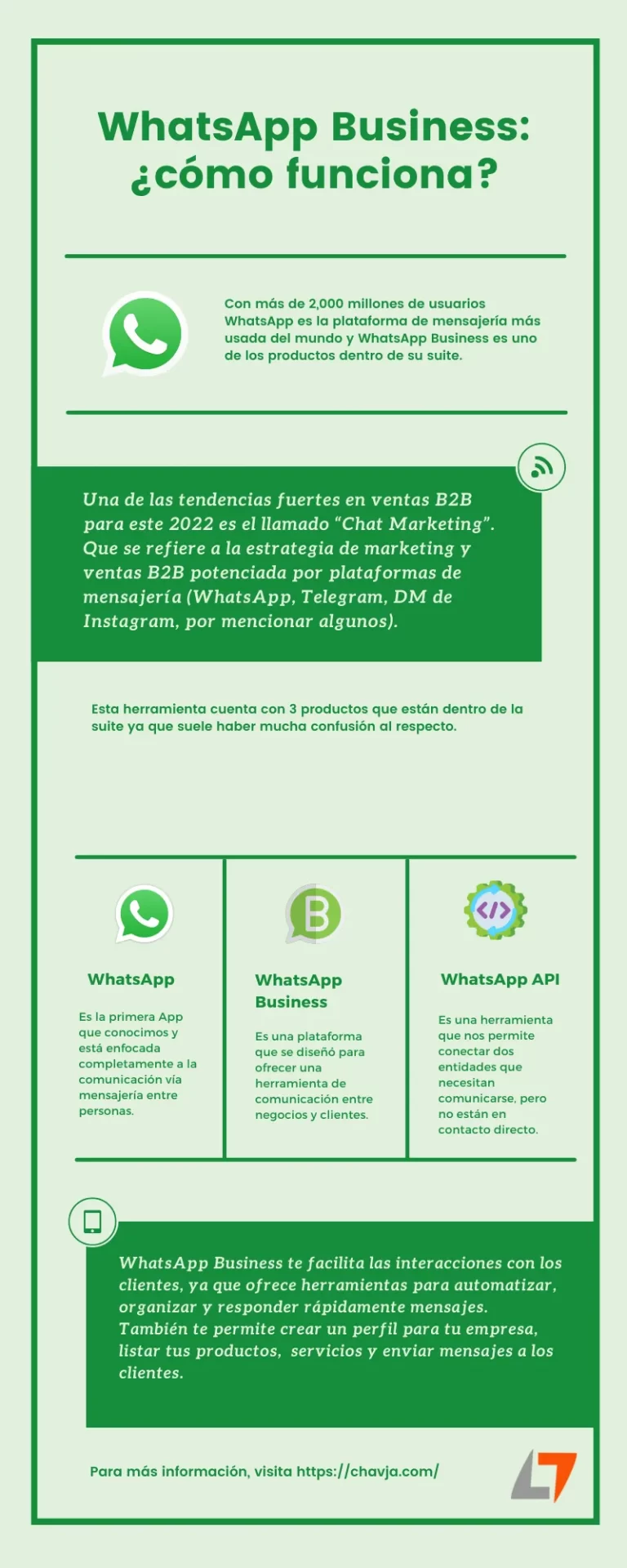 WhatsApp Business: ¿cómo funciona WhatsApp Business?, ¿cómo usarlo en ventas B2B?, ¿cuánto cuesta?